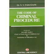 Central Law Agency's The Code of Criminal Procedure (Cr.P.C) with Juvenile Justice (JJ) Act by Dr. N. V. Paranjape
